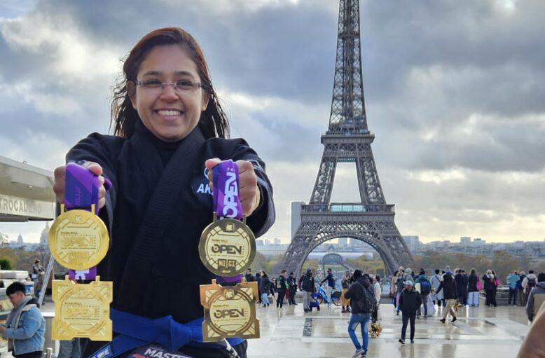 segu1 Amapaense conquista quatro medalhas de ouro no Open Paris de jiu-jitsu